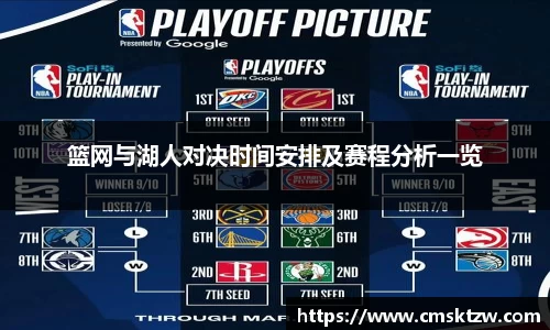 篮网与湖人对决时间安排及赛程分析一览